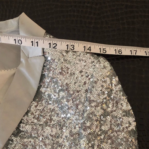 DRYKORN for beautiful people Sequined Fitted Luxury Tailored Jacket - Picture 15 of 16